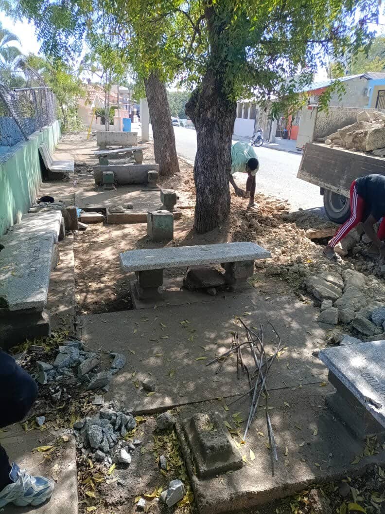 Inicio de embellecimiento del Play Municipal